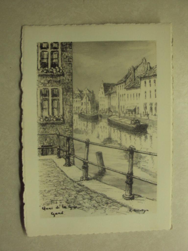 46401 - GAND - QUAI DE LA GRUE, Collections, Envoi