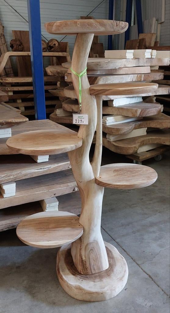 Krabpalen, Kattenpalen in Suar hout, Dieren en Toebehoren, Krabmeubelen, Ophalen, Nieuw