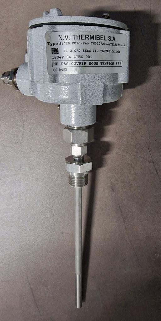 Temperatuurmeetsonde PT100 met Eexd-behuizing L=20cm, Ophalen of Verzenden, Zo goed als nieuw