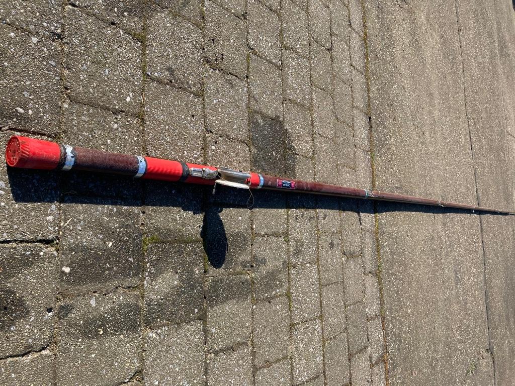 Vislijn Daiwa glas constr. 6m + mat., Enlèvement, Utilisé, Ligne de pêche