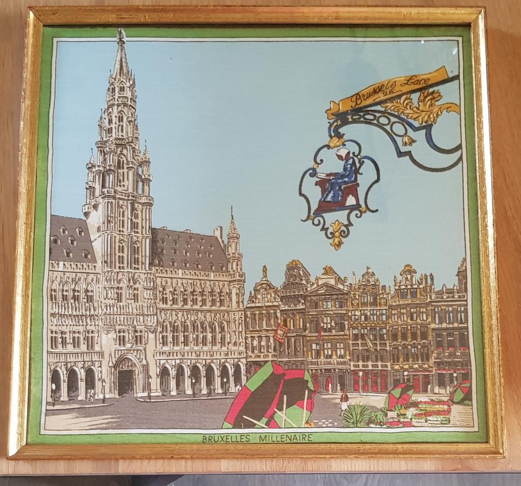 Kader grote markt Brussel, Ophalen of Verzenden