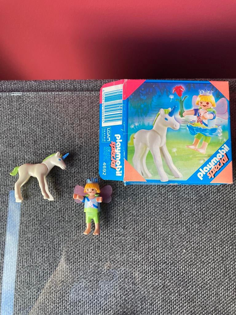 Playmobil 4692 elfje met eenhoorn, Kinderen en Baby's, Speelgoed | Playmobil, Ophalen, Zo goed als nieuw