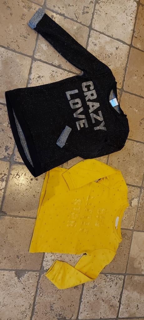 2 mooie truien voor meisjes, maat 104/110, Ophalen, Zo goed als nieuw
