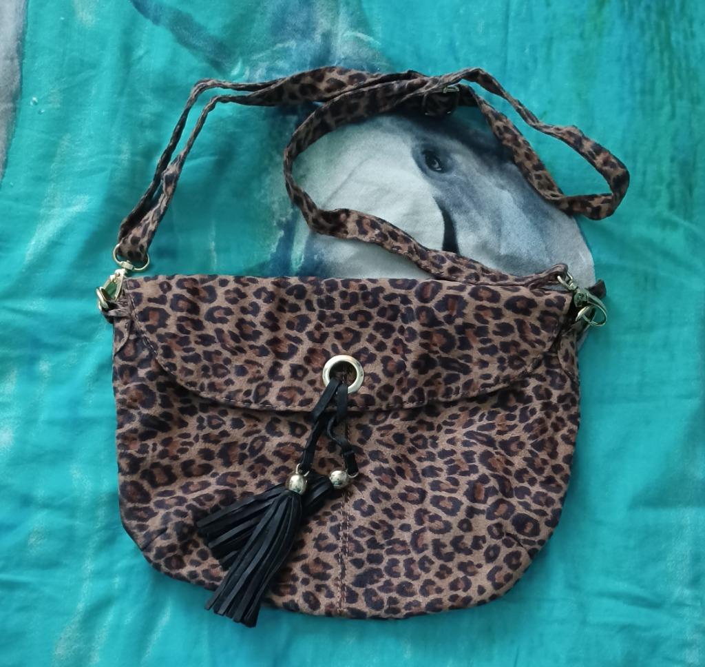 sac à bandoulière (divided H&M), Enlèvement ou Envoi, Comme neuf, Brun, Sac à bandoulière