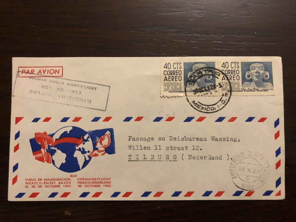 Lettre timbrée du Mexique, Enlèvement ou Envoi, Affranchi, Amérique centrale