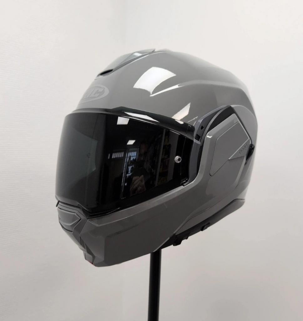 Nardo hjc grijze motorhelm, Motoren, HJC