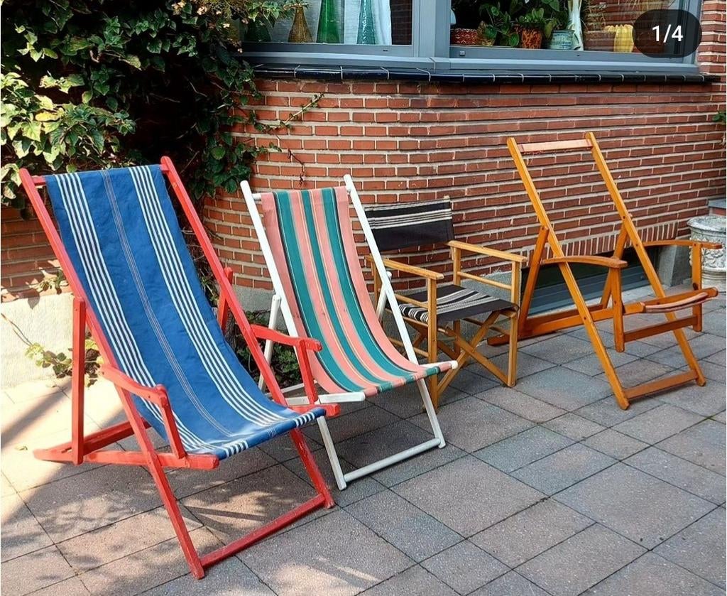 Fauteuil de plage Transat, fauteuil directeur, Enlèvement ou Envoi
