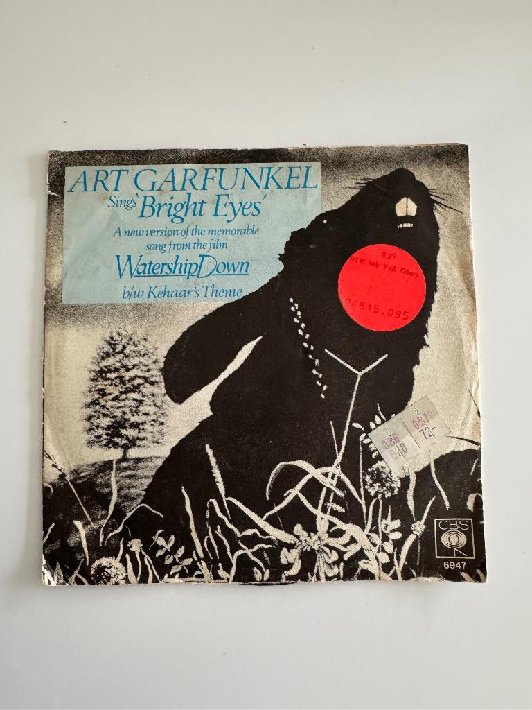 Vinyl EP / SIMON & GARFUNKEL / Bright Eyes, Gebruikt, 7 inch, Ophalen of Verzenden, Pop