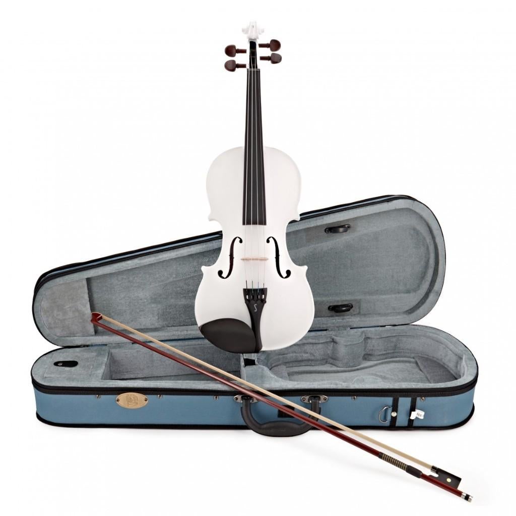 Stentor Harlequin wit 1/2, Muziek en Instrumenten, Strijkinstrumenten | Violen en Altviolen, Ophalen, 1/2-viool, Viool, Zo goed als nieuw