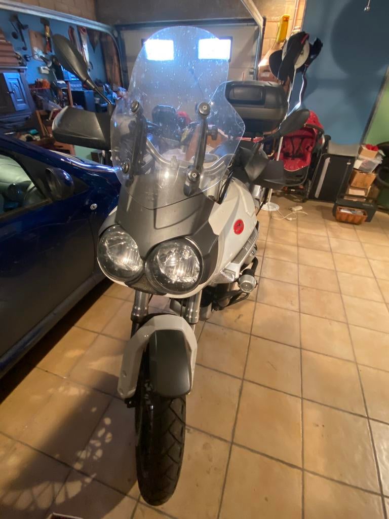 Moto Guzzi Stelvio 1200, Motoren, 2 cilinders, Motorrijbewijs A, 1151 cc, Particulier