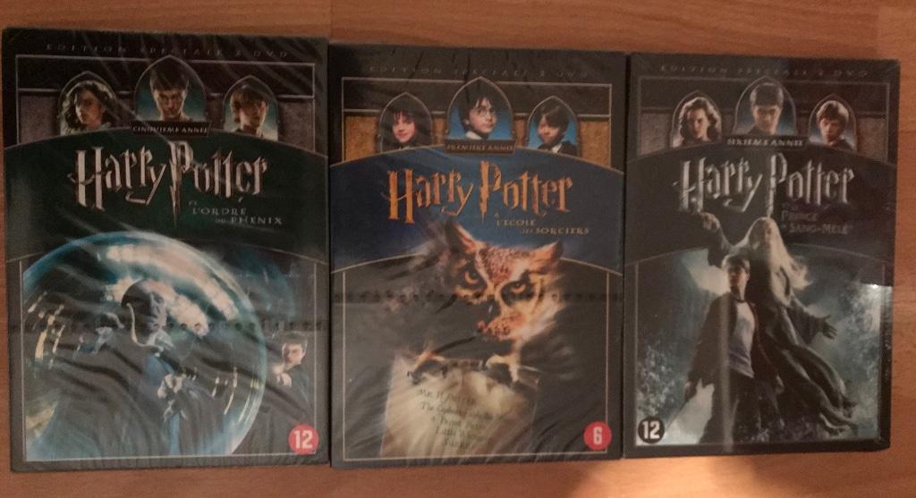 DVD's Harry Potter, Tous les âges, Enlèvement, Neuf, dans son emballage, Fantasy