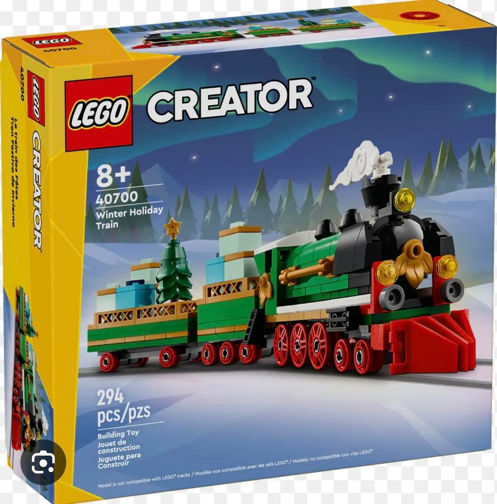 Lego winter holiday train 40700, Ophalen, Nieuw, Complete set, Lego