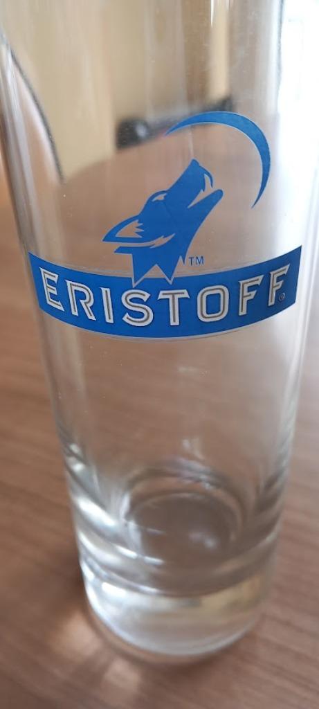 1 verre de vodka d'Eristoff, Collections, Enlèvement ou Envoi, Comme neuf, Autres types