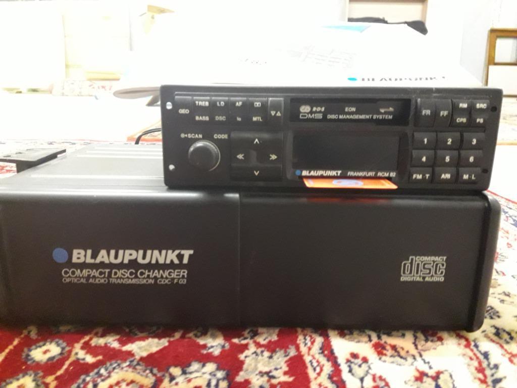 blauwpunt radiocassettte+10cd lader, Autos : Pièces & Accessoires, Enlèvement, Utilisé