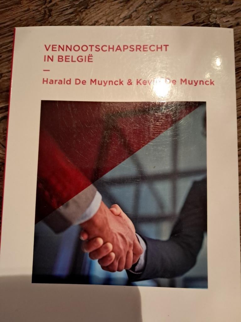 Vennootschapsrecht in België, Boeken, Schoolboeken, Ophalen, Zo goed als nieuw, Bedrijfseconomie