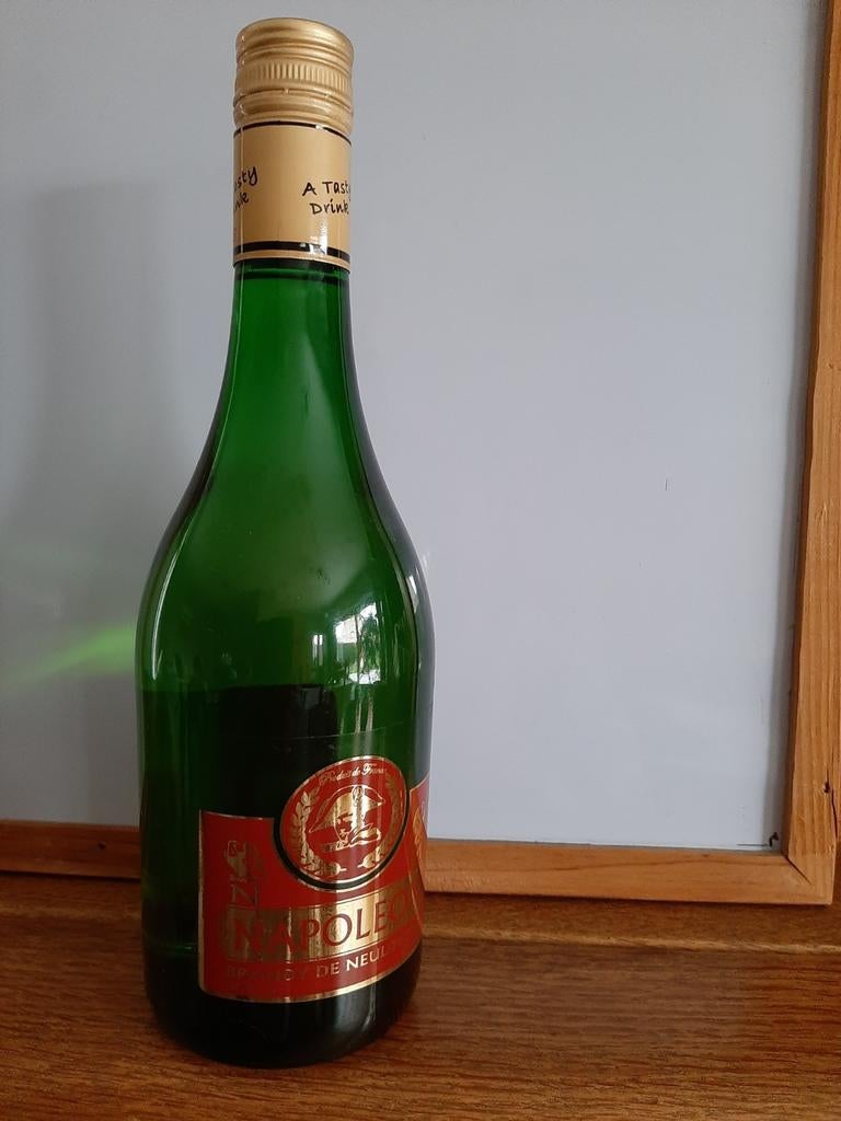 Cognac Napoleon, 3 flessen, Verzamelen, Ophalen, Zo goed als nieuw