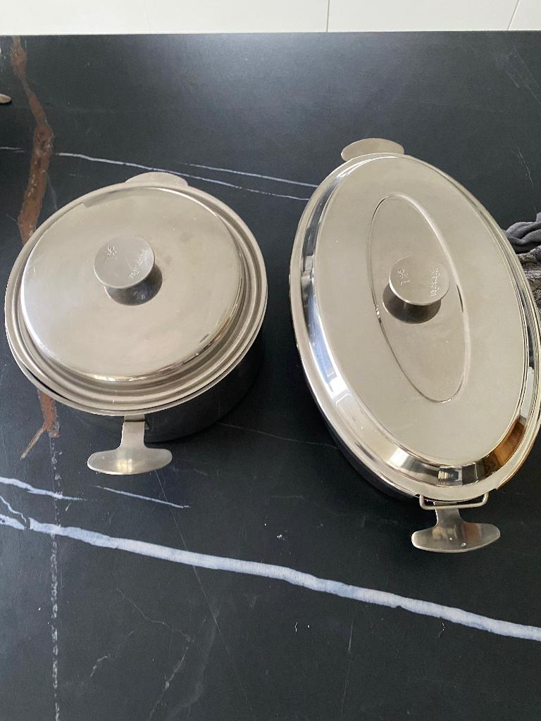 Kookpotten 'Vanstahl', Inox, Enlèvement, Ensemble de casseroles, Plaque céramique