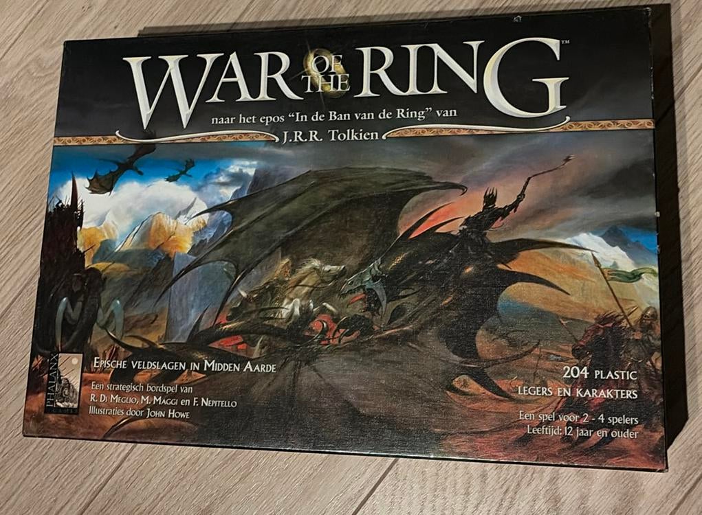 War of the ring, Hobby en Vrije tijd, Gezelschapsspellen | Bordspellen, Drie of vier spelers, Ophalen, Nieuw