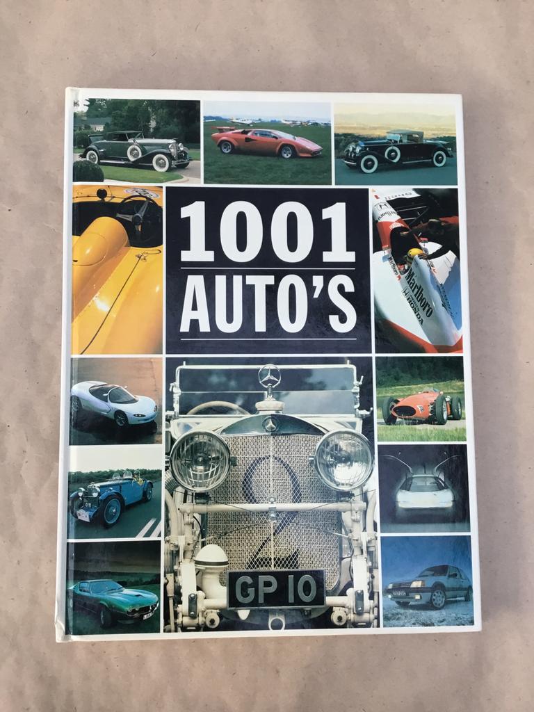 Boek 1001 Auto’s Jérome Bureau, Ophalen of Verzenden, Zo goed als nieuw