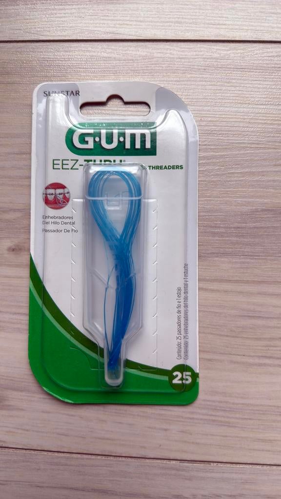 Fils de soie Gum Eez-Thru, Bijoux, Sacs & Beauté, Beauté | Soins de la bouche, Enlèvement ou Envoi, Neuf, Autres types