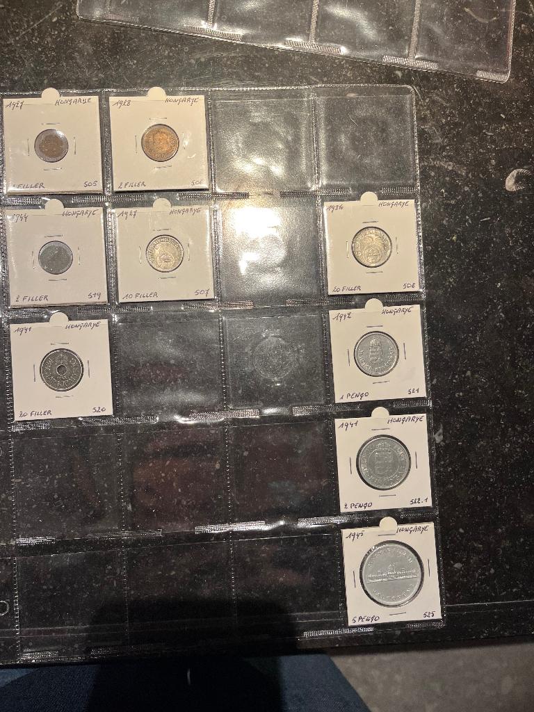 Set oude Hongaarse munten, Timbres & Monnaies, Timbres | Europe | Hongrie, Enlèvement ou Envoi
