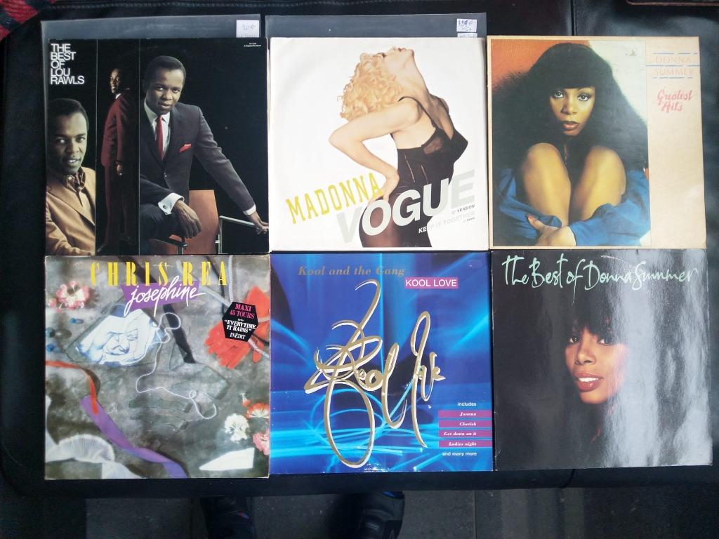 LOT 3 = 6 MEILLEURS VINYLES/VINYLE/VENDEZ MAINTENANT - RÉDUC, Envoi, Utilisé, 12 pouces