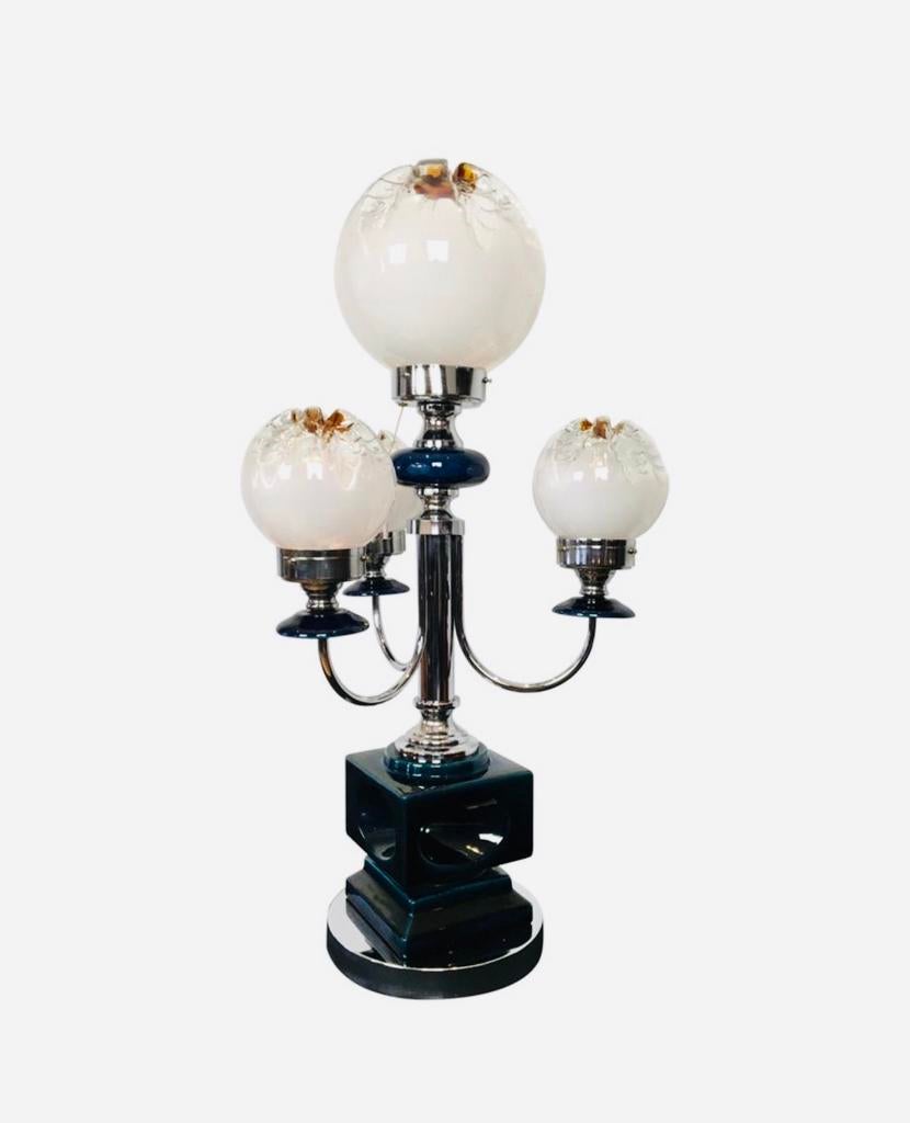 Spectaculaire grote MAZZEGA - Italy - Staande Lamp, Ophalen