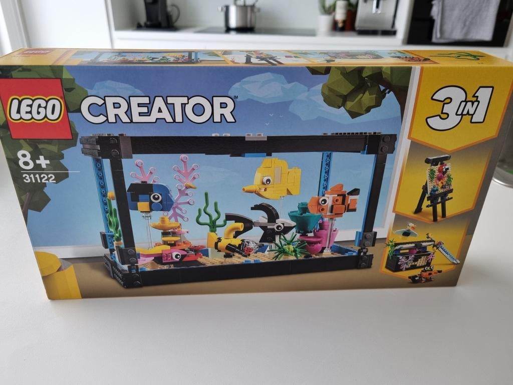 Lego creator aquarium 31122, Ophalen of Verzenden, Nieuw, Lego
