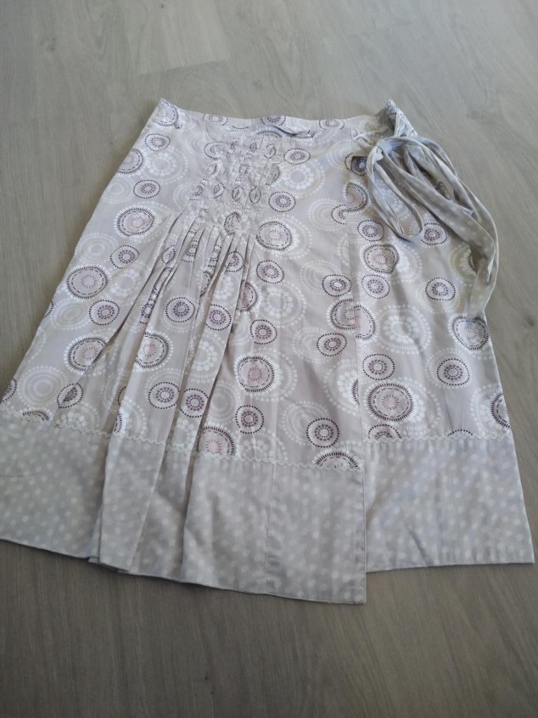 Beige rok point virgule, Kleding | Dames, Maat 38/40 (M), Beige, Ophalen of Verzenden, Zo goed als nieuw