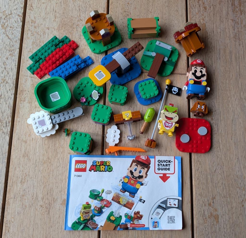 Lego - 2 Mario sets, Ophalen of Verzenden, Zo goed als nieuw, Complete set, Lego