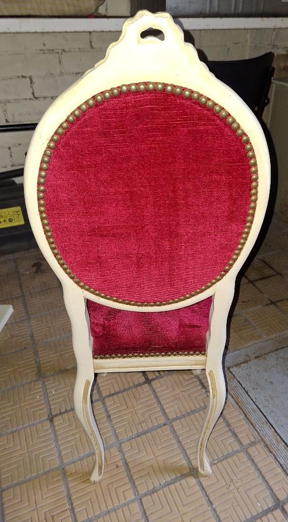 vintage gewatteerde stoel, Antiek en Kunst, Ophalen of Verzenden