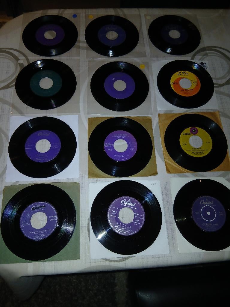 Nat "King" Cole Vinyl's '7 Capitol, Cd's en Dvd's, Gebruikt, 7 inch, Single, Ophalen of Verzenden