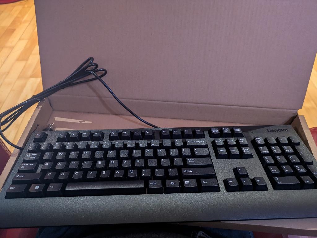 Lenovo USB-toetsenbord Preferred Pro II US/I 5D50U84655, Nieuw, Ophalen of Verzenden, Qwerty, Bedraad