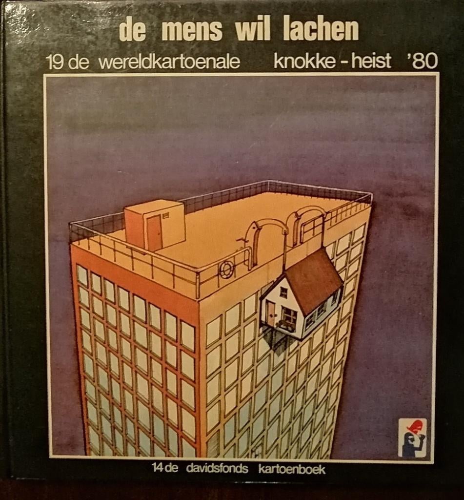 14 de kartoenboek wereldkartoenale 19 1980 knokke heist, Ophalen of Verzenden, Nieuw, Cartoons