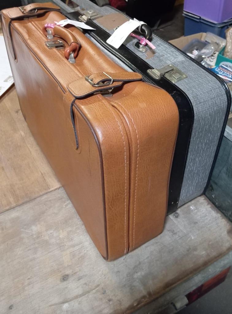 2 vintage valies, Ophalen, Zo goed als nieuw