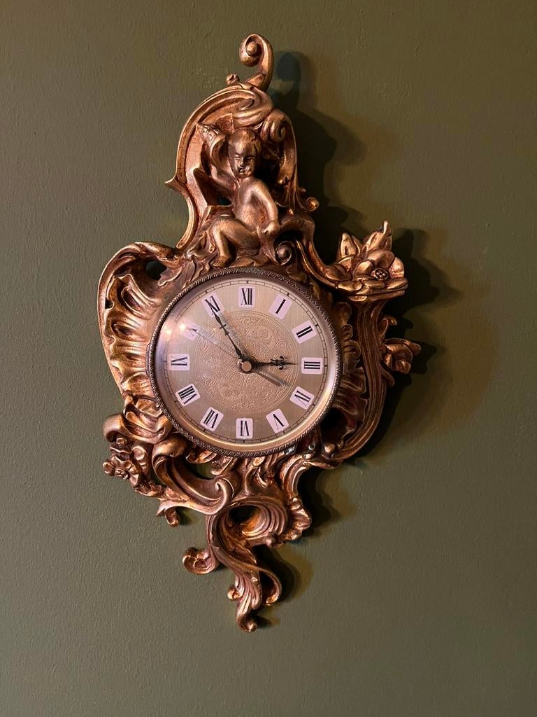 Brocante klok, Antiek en Kunst, Ophalen of Verzenden