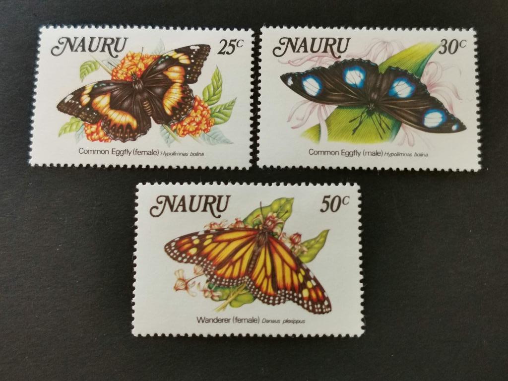 Nauru 1984 - insectes - papillons *, Enlèvement ou Envoi, Non oblitéré