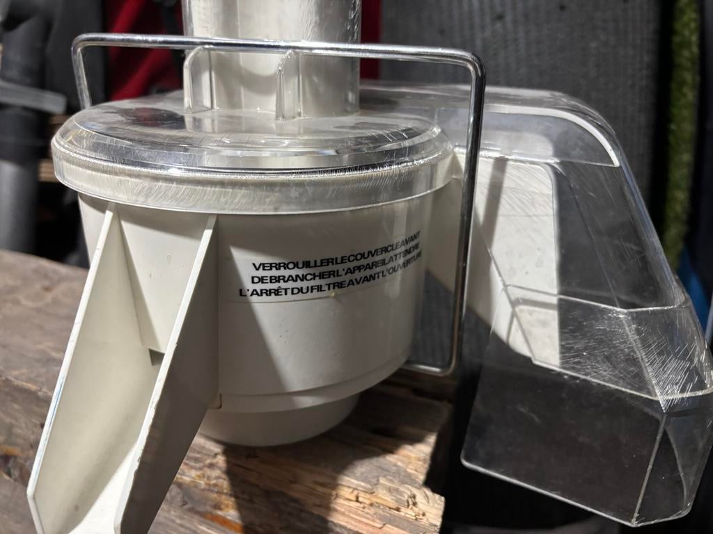 Kenwood chef titanium sapcentrifuge, Ophalen of Verzenden, Gebruikt