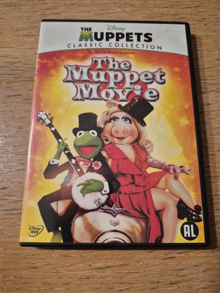 Dvd The Muppet Movie (Disney), Cd's en Dvd's, Ophalen of Verzenden, Zo goed als nieuw, Poppen of Stop-motion, Alle leeftijden