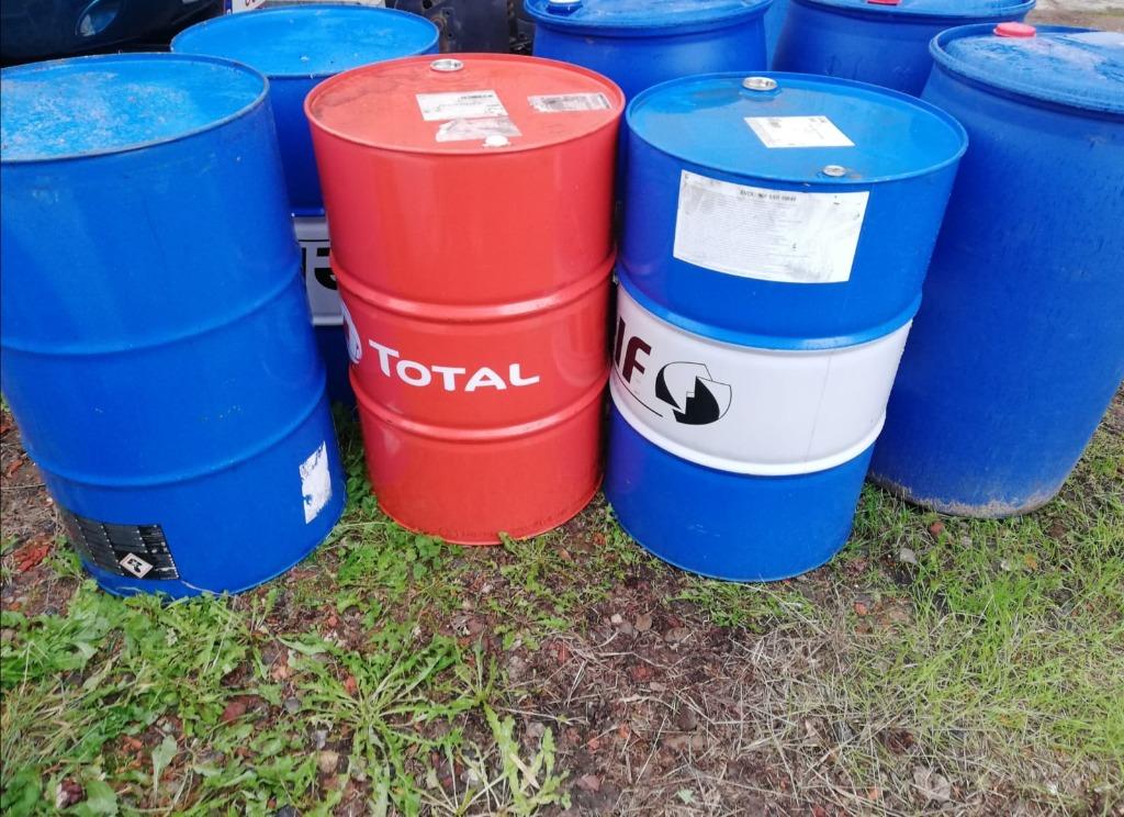 Barils de 200L ou 60L, Jardin & Terrasse, 150 litres ou plus, Enlèvement ou Envoi, Comme neuf, Métal