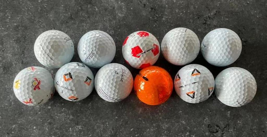 Golfballen - 11 stuks, Ophalen of Verzenden, Nieuw, Bal(len), Overige merken