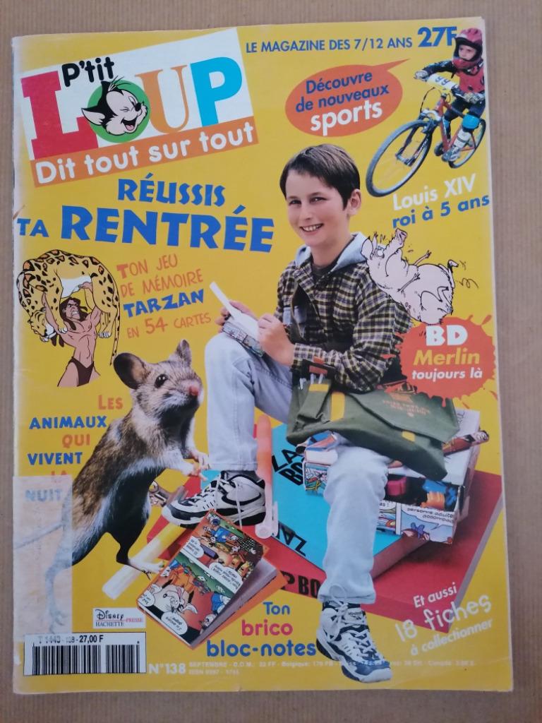 P'TIT LOUP DIT TOUT SUR TOUT N138 SEPTEMBRE 2000 Le magazin, Ophalen of Verzenden, Gelezen