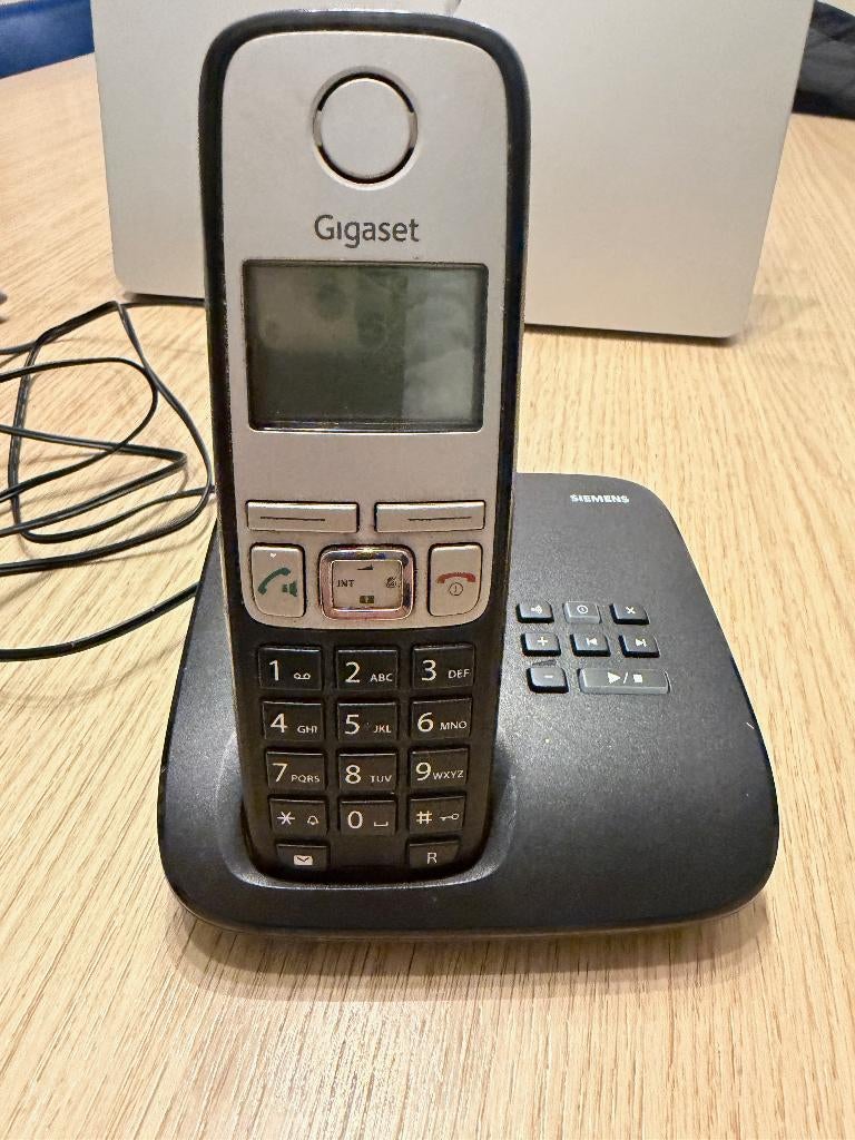 Draagbaar Telefoonset Siemens met antwoordapparaat, Ophalen, Gebruikt, 1 handset