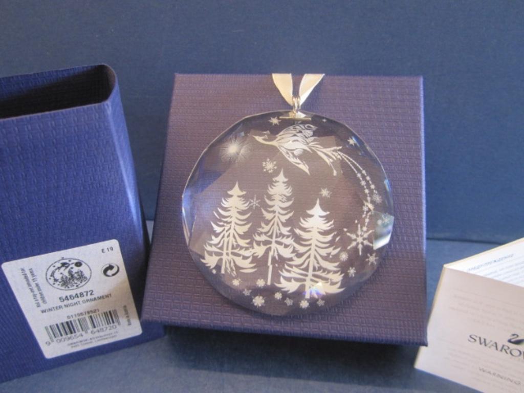 Swarovski Kerst Ornament Winter Nacht, Verzamelen, Swarovski, Ophalen of Verzenden, Nieuw, Figuurtje