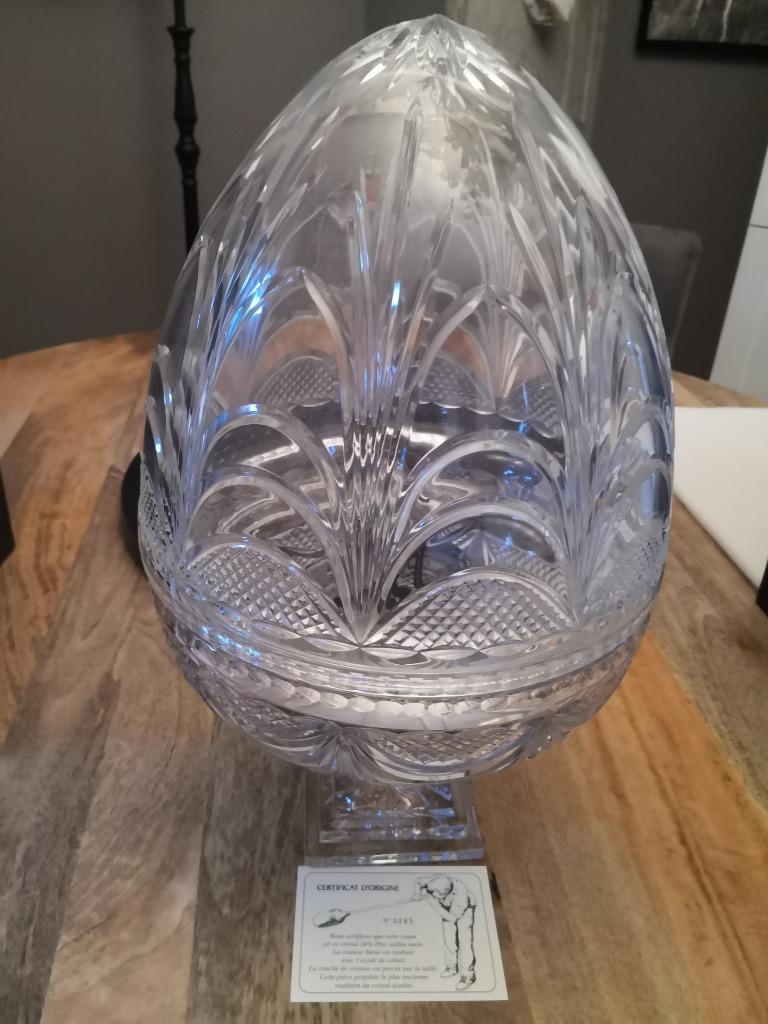 Cristal .Cave a champagne, Enlèvement