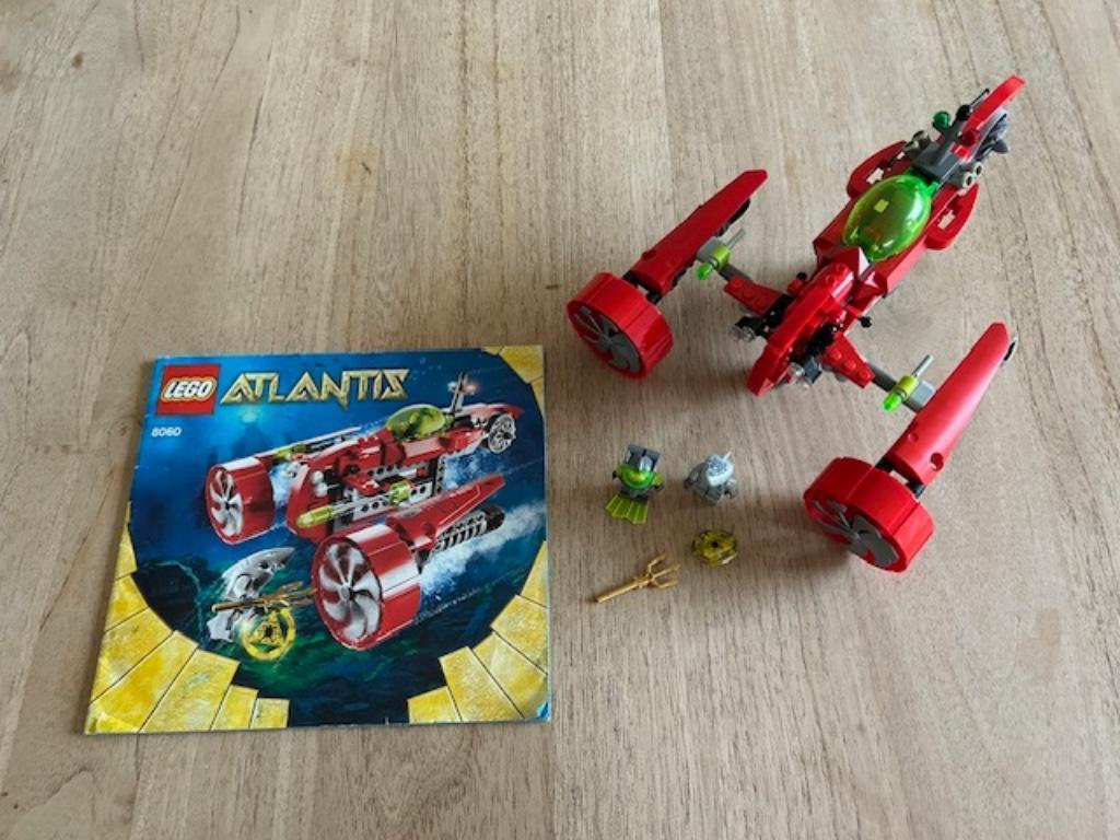 LEGO ATLANTIS 8060 TYPHOON TURBO SUBMARINE, Enlèvement ou Envoi, Utilisé, Ensemble complet, Lego