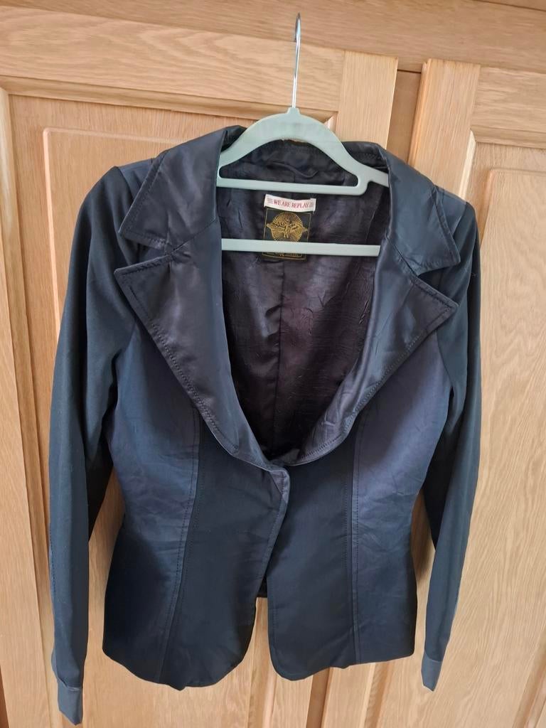 Veste laine dos sequins S we are replay, Enlèvement ou Envoi, Taille 36 (S), Comme neuf, We are replay