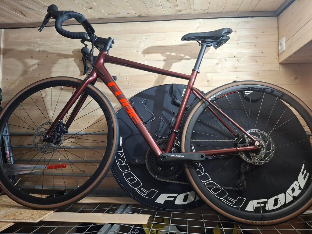 Racefietskubus Atain maat S is gelijk aan maat 53, Carbon, 10 tot 15 versnellingen, Heren, Zo goed als nieuw