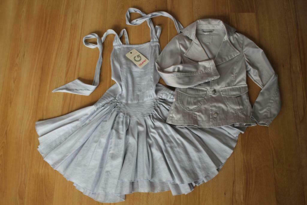 Communiejurk GYMP en blazer CKS m 134/8j, Ophalen of Verzenden, Zo goed als nieuw, Meisje, Setje