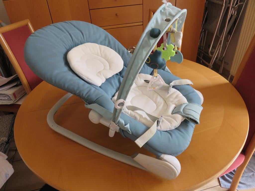 Relax bébé Chicco  avec plusieurs réglages, Enlèvement, Utilisé, Chicco, Avec ceinture(s)
